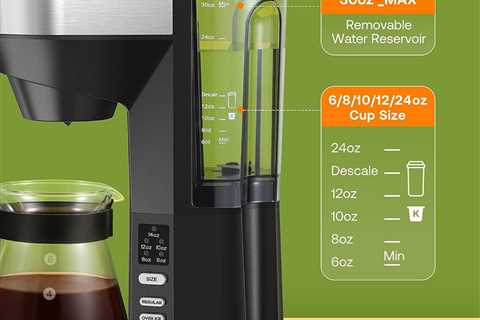 Hot and Iced Coffee Maker for K Cups and Ground Coffee review