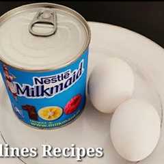 Condensed Milk Snack|Quick&Delicious Snacks during Lockdown| Evening Snack Recipes|Egg snack..