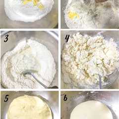 Mixing: how to incorporate flour encrusted on sides of bowl?