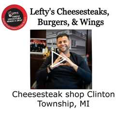 Cheesesteak shop Clinton Township, MI - Lefty's Cheesesteaks Burgers & Wings