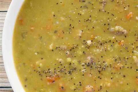 Split Pea Soup with Ham