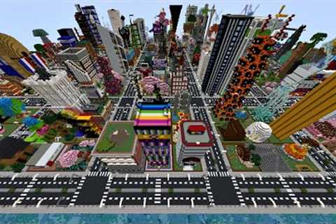 I Gave 300 Minecraft Players One Plot Each to Build A Capital City