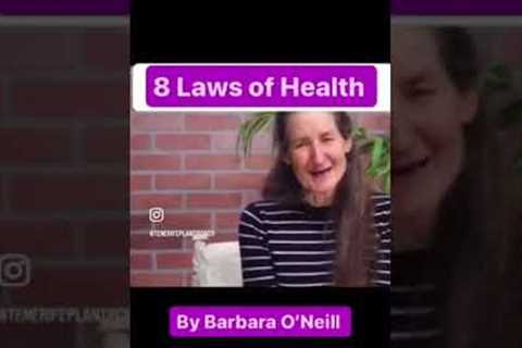 Law of Health by Barbara O’Neill #plantbased #healthylifestyle #vegan #plantbasedrecipes