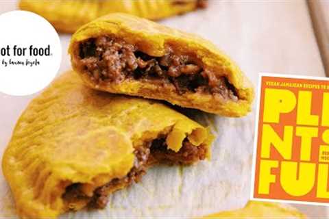 Vegan Jamaican Beef Patties (Plentiful Cookbook by Denai Moore) | hot for food