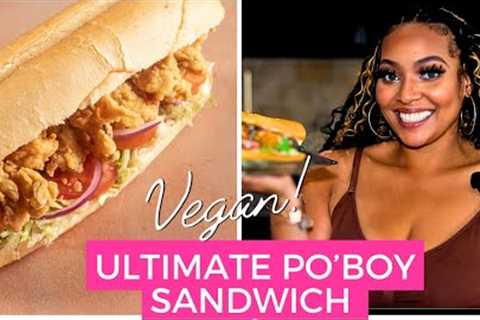 Po'' Boy Sandwich | Fried Oyster Mushroom Po boy recipe