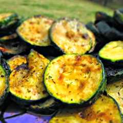 Grilled Zucchini on a Pellet Grill