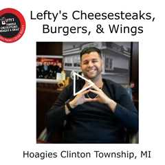 Hoagies Clinton Township, MI - Lefty's Cheesesteaks, Burgers, & Wings