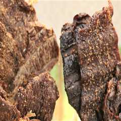 Is jerky dehydrated or smoked?