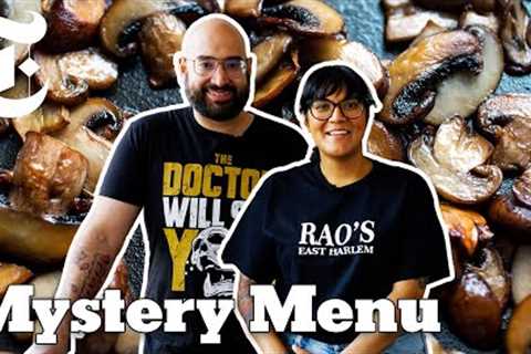 Vegan Challenge! 2 Chefs Make a Meal Out of Mushrooms | Mystery Menu | NYT Cooking