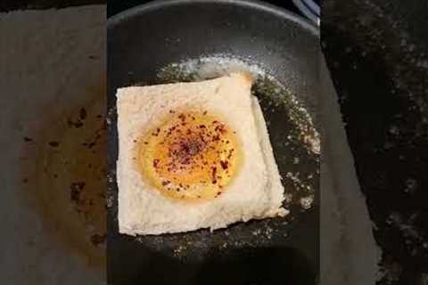 2min bread and eggs recipe#youtubeshorts #cooking#viralshort