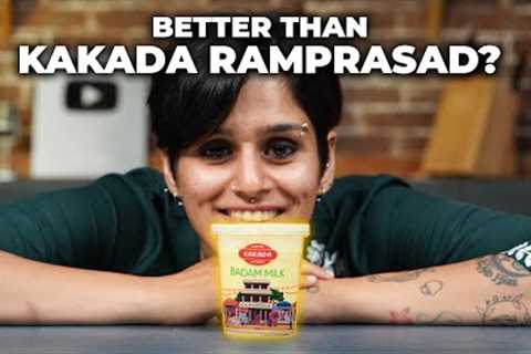 Better than Kakada Ramprasad? ft. Chef Sanjna | Better than the Best | Badam Milk | Cookdl