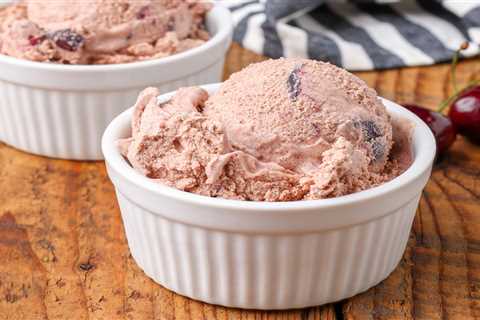 Chocolate Cherry Ice Cream