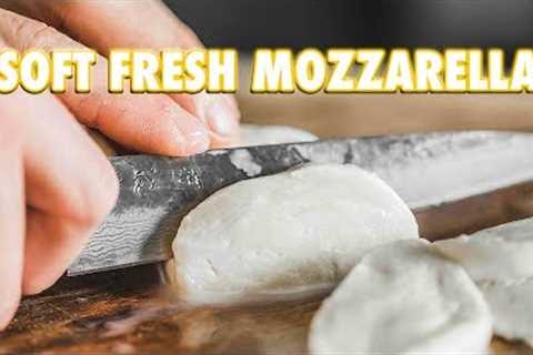 30 Minute Homemade Fresh Mozzarella Cheese