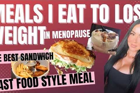 Exactly how I eat to lose weight in menopause | Easy Weight Loss Meal Ideas & Tips | Supplement ..