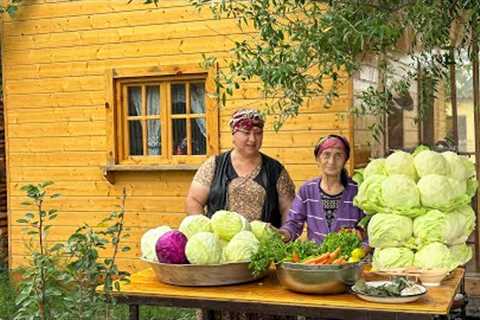 Making Pickles from Fresh Cabbage | The Most Delicious Ever