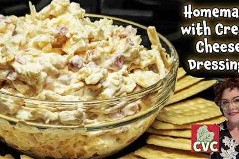 Homemade Pimento Cheese with Cream Cheese Dressing, Good Southern Cooking