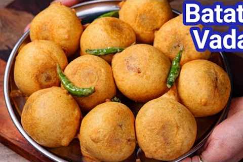 Batata Vada - Street Style Snack with Tips & Tricks | Aloo Batata Vada 2 in 1 Snack