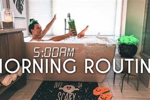 5 AM Fall Morning Routine | Motivation To Wakeup Early