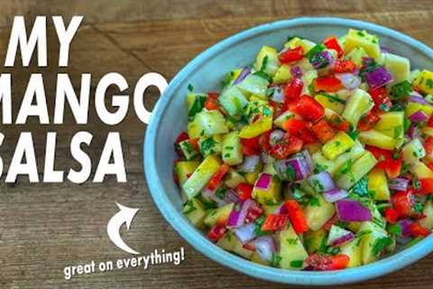 My Mango Salsa Recipe -- I Forgot To Show This In A Recent Brisket Video