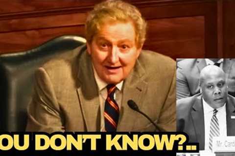 Senator Kennedy Exposed The Blatant Incompetence Of The Biden DHS