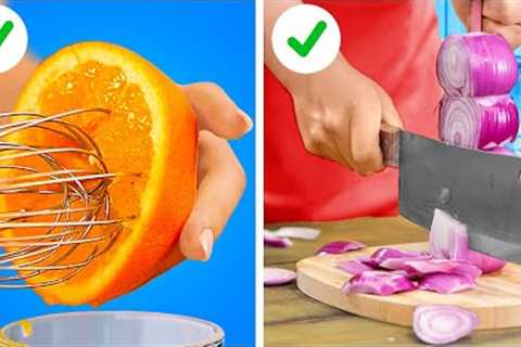 Tips for Effortlessly Cutting Fruits and Vegetables🥬🍊