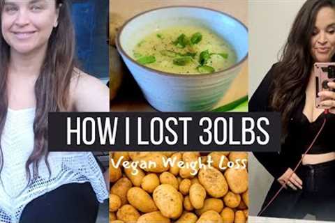 The 5 ingredient soup I ate to help me lose 30lbs in 3 months / vegan weight loss