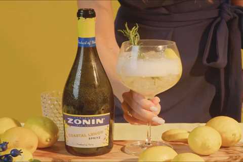 Mix Summer Sips with Zonin Coastal Lemon Spritz