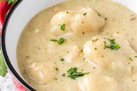 Homemade Chicken and Dumplings