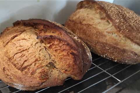 Hummus and Miso Sourdough