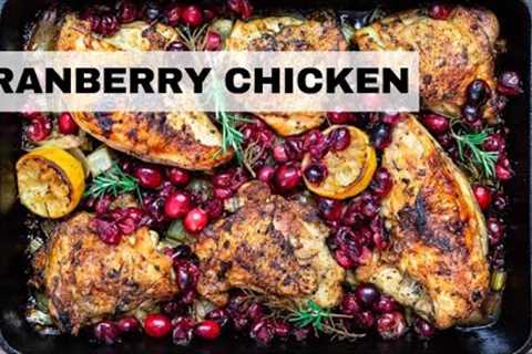 Cranberry Chicken Recipe | Baked Chicken Recipe