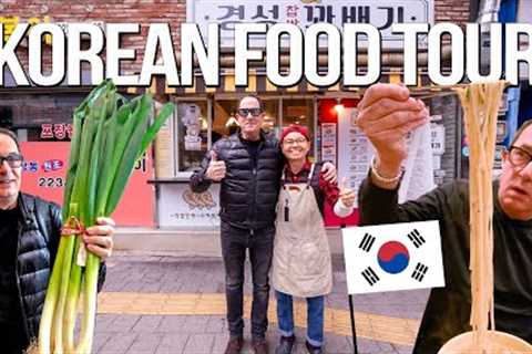 KOREAN FOOD TOUR IN SEOUL, SOUTH KOREA! | SAM THE COOKING GUY