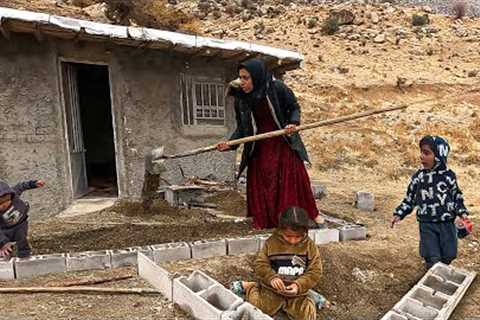 A Mother''s Dual Pursuit of Shelter and Sustenance: A Small House with a Big Heart