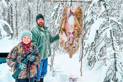 Processing our Lamb for the FREEZER! + Decorating the Cabin for Christmas at our Alaskan Homestead!