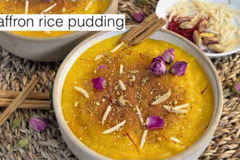 Our neighbors Loved it ‼️ | Saffron rice pudding | By persindian kitchen 🍨