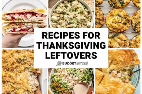 Recipes For Thanksgiving Leftovers