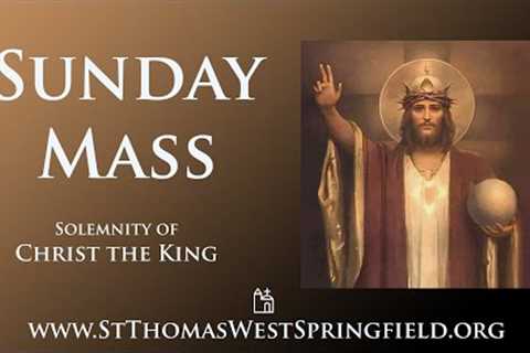 Sunday Mass November 26,  2023