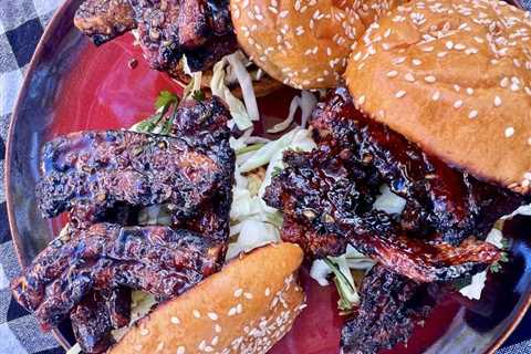 Crispy Grilled Pork Belly Sandwich