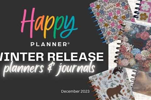 *WINTER RELEASE SNEAK PEEKS* Happy Planner - Planners, Journals, Memory Keeping