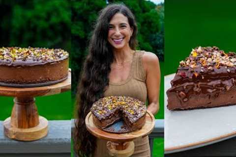 FullyRaw Chocolate Cake! 💫 Best Raw Vegan Dessert Recipe 🍫 Easy, Decadent, Delicious, &..