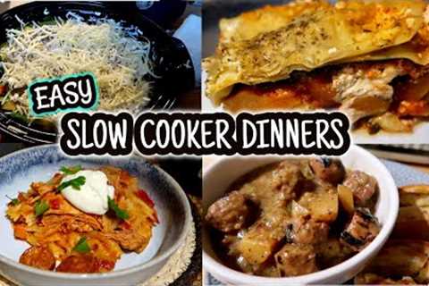 3 SIMPLE SLOW COOKER RECIPES ~ Family Dinner Ideas