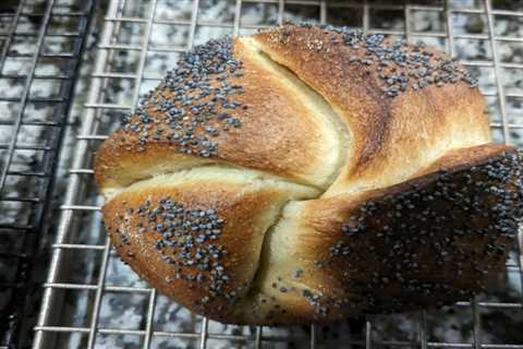 More Kaiser rolls practice. The traditional fold shaping method.