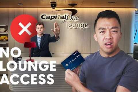 Bad News: Capital One Lounge Access Changes for Two Credit Cards