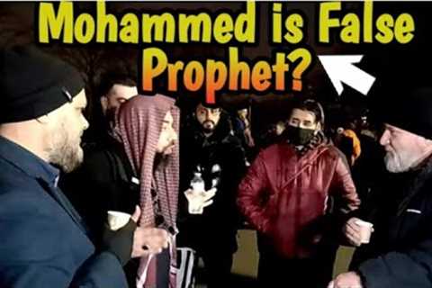 Your Mohammed Is a False Prophet? Irish Man Vs Muslims Speaker''s corner