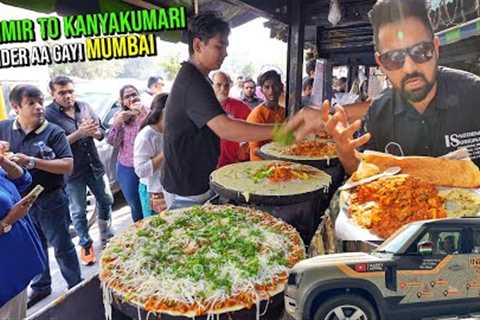 Biggest Indian Food Tour in MUMBAI Ep30 😍 Anand Stall Dosa, Amar Vadapav, Biryani, Maska Bun & ..