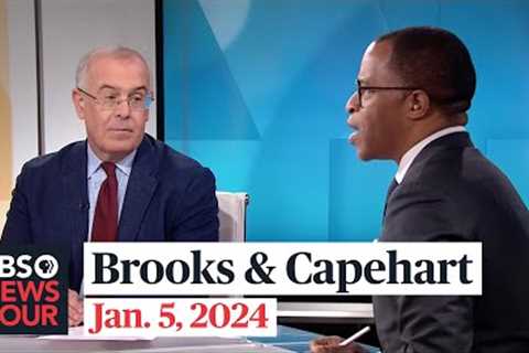 Brooks and Capehart on Supreme Court deciding if Trump can remain on ballots