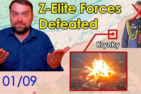 Update from Ukraine | Ruzzian Elite Forces Suffer defeat in Krynky | Main Commander Lost