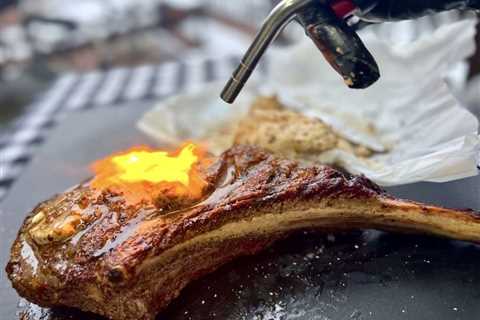 Reverse Sear Tomahawk Steak Recipe