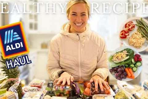 What I Eat in a Day + Aldi Grocery Haul | Healthy Eating for Weight Loss