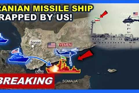 US Navy Launches Surprise Attack & Captures Hundreds of Iranian Weapons! Houthi boat sunk by US ..