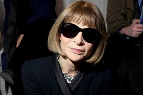 Anna Wintour Allegedly Wore Shades While Laying Off Staff